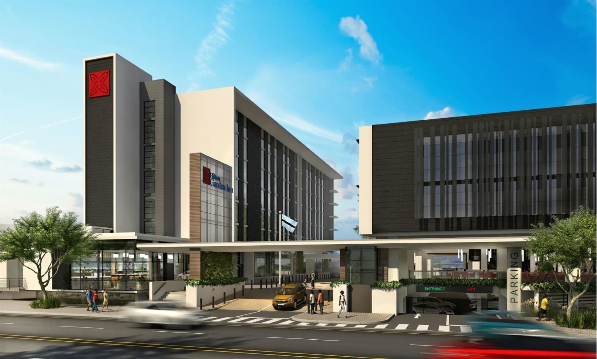 Hilton Garden Inn Gaborone, Botswana Exterior photo